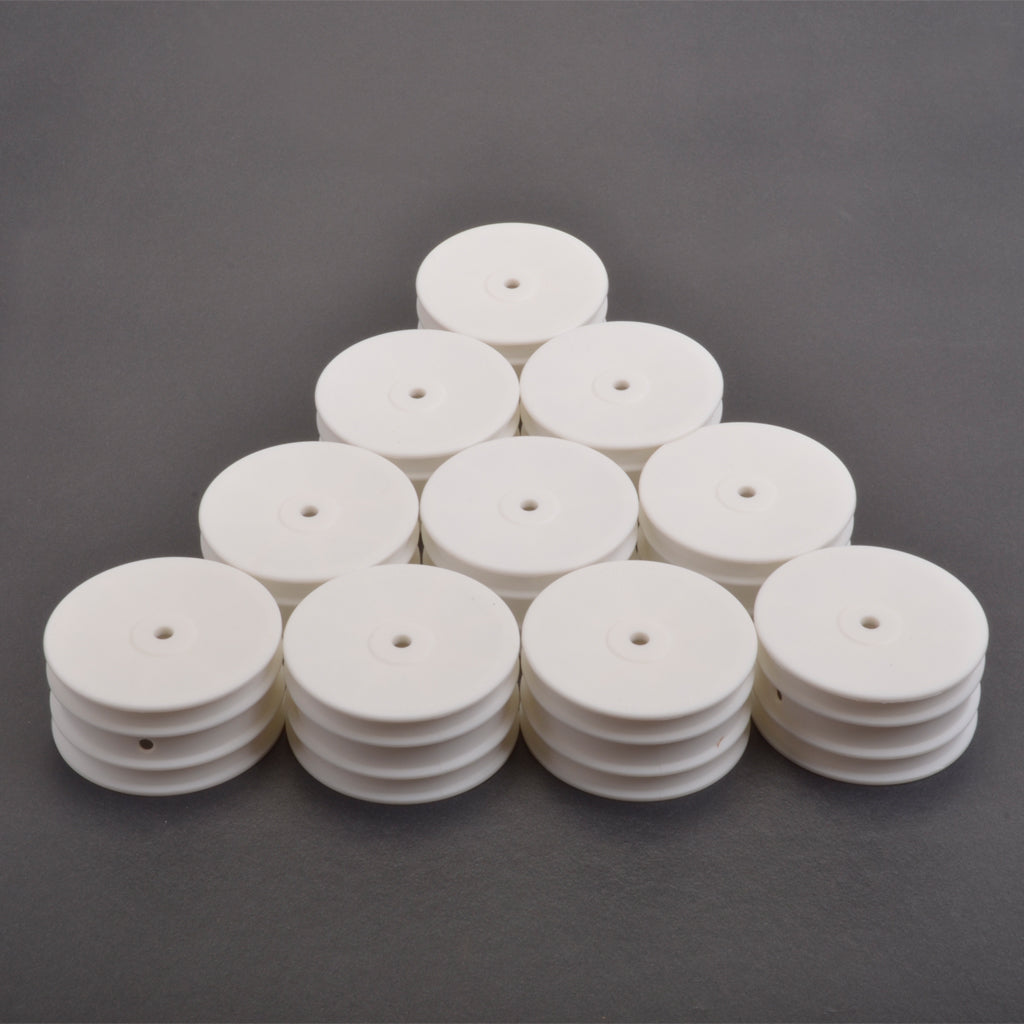 Schumacher Wheel Front 4WD – White – 5 Paar - U7468