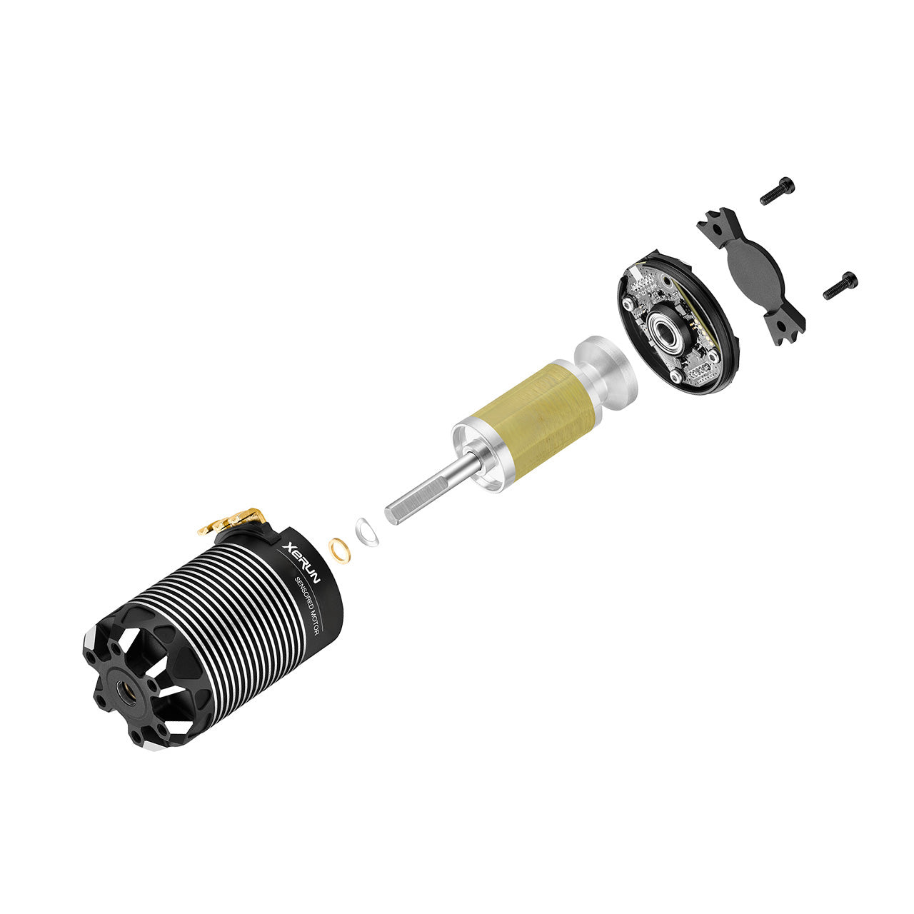 Hobbywing Xerun 3652SD G3 Brushless Motor 5300kV - 30401065 - RCXX - RC Racing Shop | RC Models | Tuning & Spare Parts for Professionals